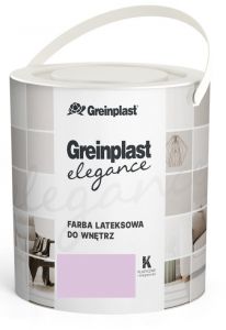 GREINPLAST FARBA WEWNĘTRZNA LATEKSOWA FWK25 - LILIOWY JEDWAB 5L