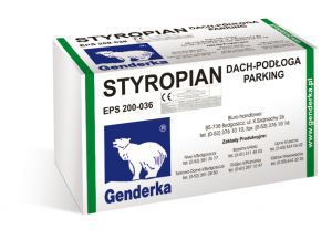 Styropian EPS 200-034 Dach-Podłoga-Parking