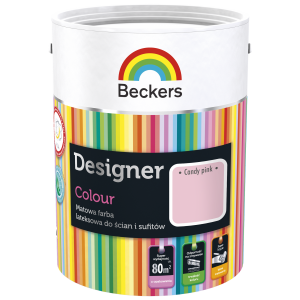 BECKERS DESIGNER COLOUR CANDY PINK 5L