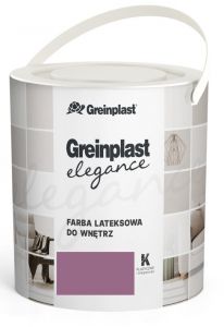 GREINPLAST FARBA WEWNĘTRZNA LATEKSOWA FWK29 - FIOLET PERKINA 5L